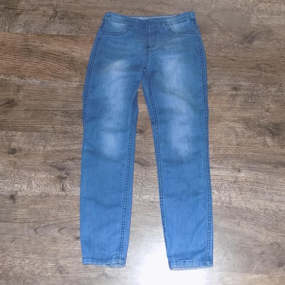 Tribal Jeans Pull On Jeggings Womens 0 Blue‎ Medium Wash Excellent Stretch Slim